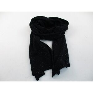 COS Scarf Womens OS Black Speckled Knit Snood Infinity Minimalist Winter 24950